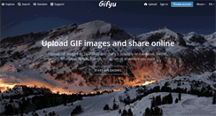 Desktop Screenshot of gifyu.com